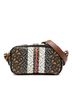 Burberry 100% Coated Canvas Brown TB Monogram E-Canvas Stripe Camera Bag One size - photo 1