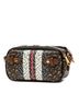 Burberry 100% Coated Canvas Brown TB Monogram E-Canvas Stripe Camera Bag One size - photo 3