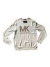 Michael Kors 100% Cotton Solid Ivory Pullover Sweater Size M - photo 1