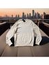 Michael Kors 100% Cotton Solid Ivory Pullover Sweater Size M - photo 3