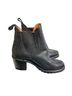 FRYE 100% Leather Solid Black Ankle Boots Size 7 1/2 - photo 4