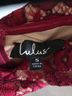 Lulus 100% Polyester 63% Rayon 32% Nylon 5% Spandex Floral Red Cocktail Dress Size S - photo 3