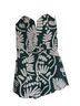 H&M 70% Cotton 30% Polyester 100% Polyester Floral Green White Romper Size 6 - photo 1
