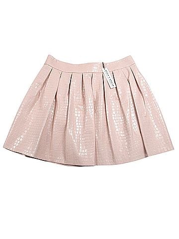 Alice + Olivia Faux Leather Skirt (view 1)