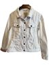 L.L.Bean 100% Cotton White Denim Jacket Size S - photo 1