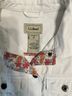 L.L.Bean 100% Cotton White Denim Jacket Size S - photo 3