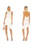 Elliatt 100% Polyester Camo White Cocktail Dress Size XS - photo 4