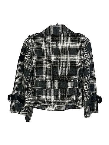 Juicy Couture Vintage Y2K Orange Label Wool Velvet Patch Plaid  Jacket (view 2)