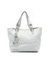 Gucci 100% Leather White Medium Guccissima Icon Bit Tote One size - photo 1