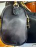 Jen & Co Solid Black Shoulder Bag Size 10 x 6 x 3.5 - photo 7