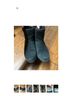 Ugg 100% Suede Black Boots Size 7 1/2 - photo 4