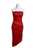 Bebe Red Cocktail Dress Size S - photo 2