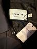 Coach Solid Black Trenchcoat Size XL - photo 3