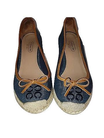 Coach Ireena Espadrille Wedge Platform Heels Wedges (view 1)