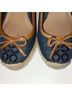 Coach Blue Brown Wedges Size 6 - photo 12