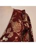 Altar'd State Floral Red Gold Cocktail Dress Size M - photo 9