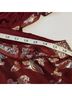 Altar'd State Floral Red Gold Cocktail Dress Size M - photo 10