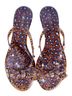Olivia Miller Animal Print Brown Black Tan Sandals Size EU 41 - photo 4