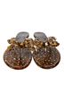 Olivia Miller Animal Print Brown Black Tan Sandals Size EU 41 - photo 2
