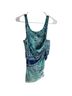 FUZZI 100% Mesh Blue Tank Top Size S - photo 1