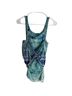 FUZZI 100% Mesh Blue Tank Top Size S - photo 2