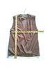 Alice + Olivia Solid Gold Tan Sleeveless Blouse Size XS - photo 6