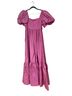 LoveShackFancy 100% Silk Solid Pink Cocktail Dress Size 6 - photo 2