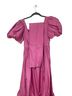LoveShackFancy 100% Silk Solid Pink Cocktail Dress Size 6 - photo 6