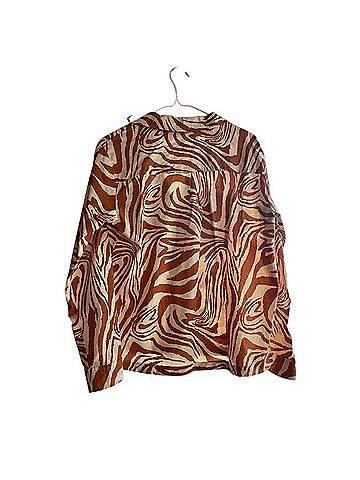 Quiksilver Destination Trip Clay Zebradelia Button-Down Shirt (view 2)