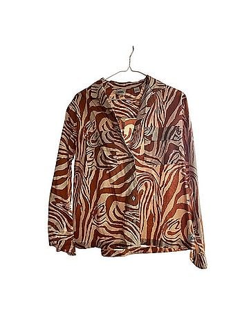 Quiksilver Destination Trip Clay Zebradelia Button-Down Shirt (view 1)