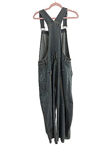 Blue Velvet Overalls (view 2)
