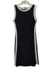 Chaps Black White Cocktail Dress Size L - photo 1