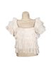 FARM Rio 100% Cotton White Blouse Size XL - photo 1