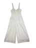 Anthropologie Chevron-herringbone White Jumpsuit Size 6 - photo 3