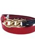 INC International Concepts Red Belt Size S - photo 2