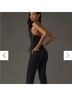 Paige Black Silver Jumpsuit Size 6 - photo 6