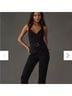 Paige Black Silver Jumpsuit Size 6 - photo 4