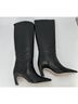 Everlane 100% Leather Solid Black Boots Size 6 - photo 4