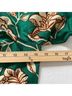 Sézane Floral Green Brown Ivory Short Sleeve Blouse Size 2 - photo 13