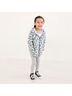 Hanna Andersson 100% Recycled Polyester Polka Dots Blue White Jacket Size 10 - photo 6