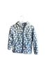 Hanna Andersson 100% Recycled Polyester Polka Dots Blue White Jacket Size 10 - photo 1