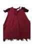 Akris Punto Marled Solid Red Cocktail Dress Size 10 - photo 9