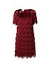 Akris Punto Marled Solid Red Cocktail Dress Size 10 - photo 13