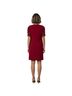 Akris Punto Marled Solid Red Cocktail Dress Size 10 - photo 11