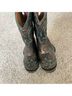 Old Gringo 100% Leather Gold Brown Teal Boots Size 8 - photo 8
