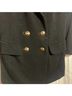 St. John Solid Black Blazer Size 6 - photo 4