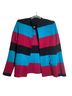 misook Stripes Multi Color Jacket Size S - photo 1