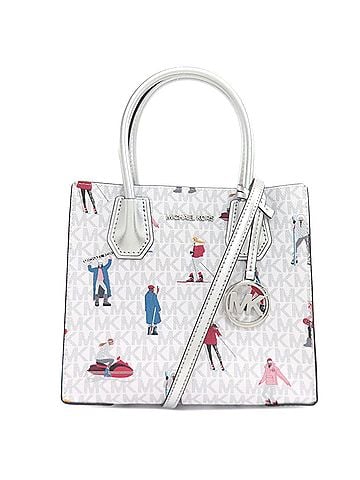 Michael Kors Michael Kors Winter 2-Way Handbag with Human Motif, PVC, Women's (view 1)