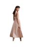 BHLDN 100% Polyester Floral Pink Cocktail Dress Size 14 - photo 2