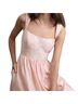 BHLDN 100% Polyester Floral Pink Cocktail Dress Size 14 - photo 11